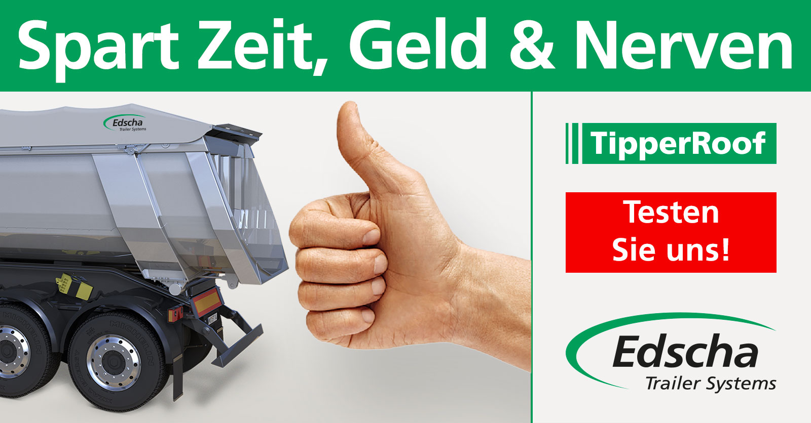 TipperRoof - Spart Zeit, Geld und Nerven